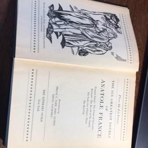 Book Other The Six Greatest Novels Of Anatole France Hardcover Book book-other-the-six-greatest-novels-of-anatole-france-hardcover-book